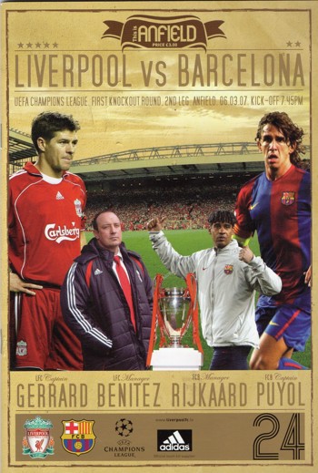 Match programme